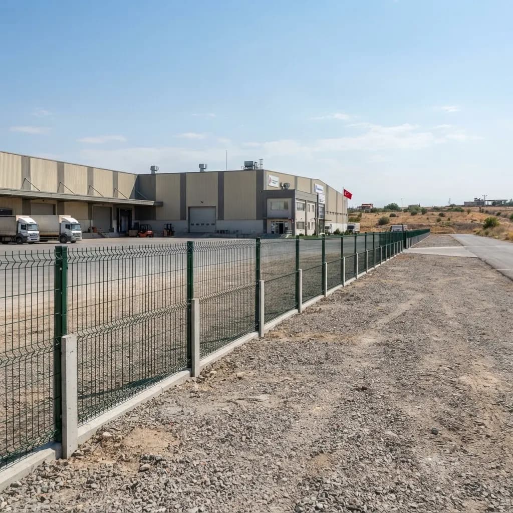2.400 metrelik sanayi tesisi çevre güvenliği
